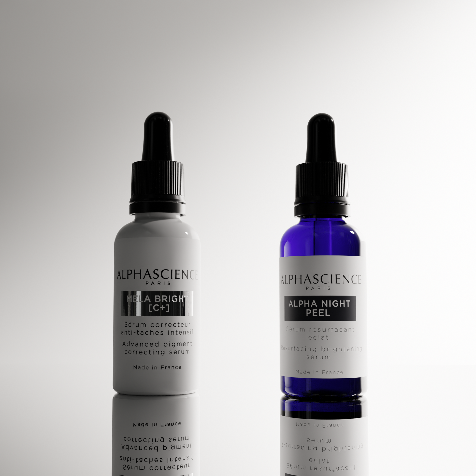 DUO ALPHA NIGHT PEEL + MELA BRIGHT [C+] | ALPHASCIENCE