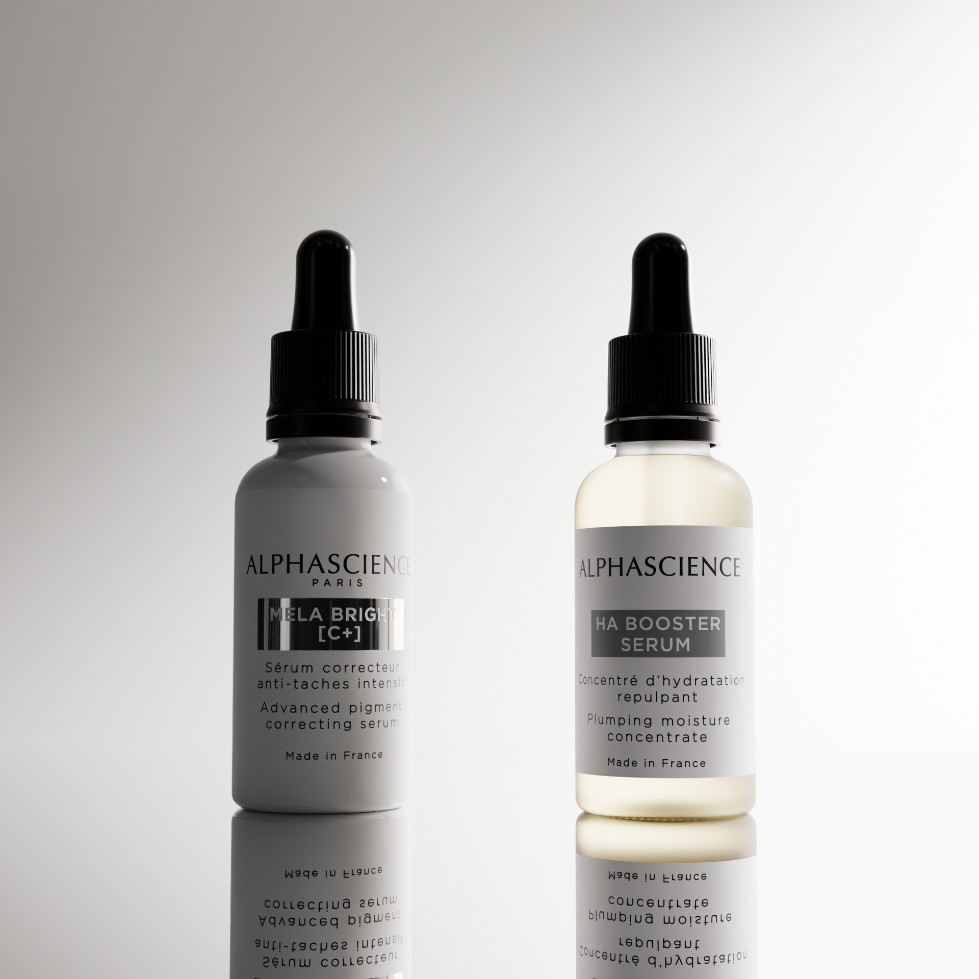 DUO MELA BRIGHT [C+] + HA BOOSTER SERUM | ALPHASCIENCE