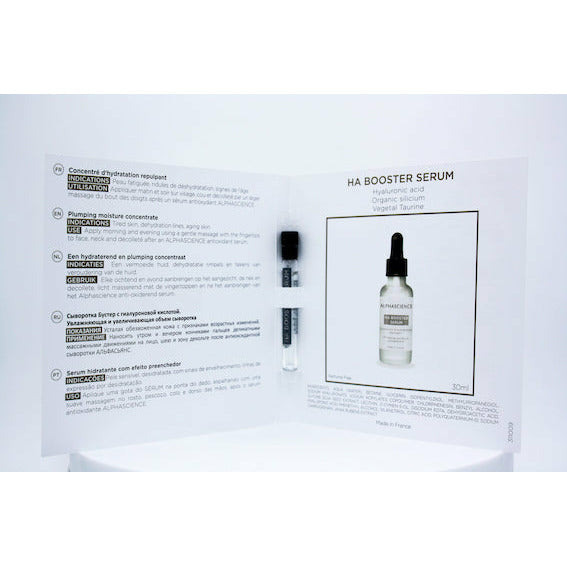 HA Booster Serum Bottle | Deep hydration serum | Youthful skin booster | Long-lasting moisture treatment | Plumping moisturizer | Anti-aging hydration product
