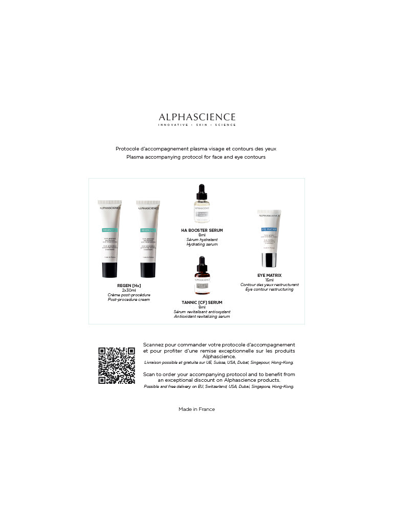 Post-cosmetic treatment serum | Eye contour rejuvenation protocol | Anti-aging skincare routine | Hydrating face serum set | Plasma treatment skin care